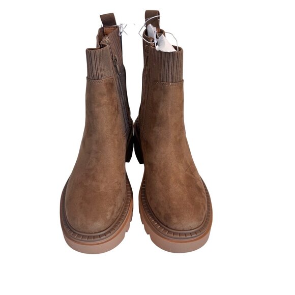 Universal Thread Women’s Memory Foam Tan Kyrie Boots Size 6.5 Faux Suede - Picture 2 of 12